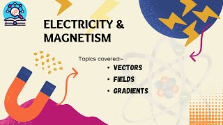 ELECTRODYNAMICS 01 VECTORS  FIELDS  GRADIENT  PH1213 [upl. by Adnovoj]