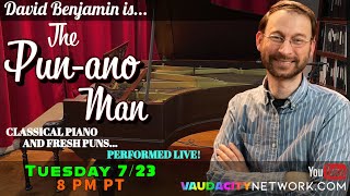 Punano Man Episode 78  LIVE PIANO w David Benjamin [upl. by Atterual648]