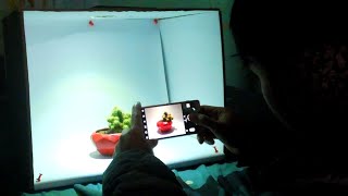 How To Make Photography Light Box from Cardboard [upl. by Row160]