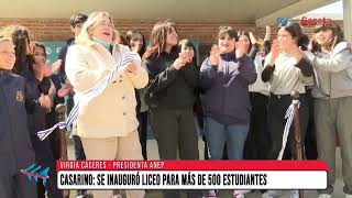 Casarino Se inauguró liceo para más de 500 estudiantes [upl. by Dugald]