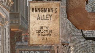 Fallout 4 Hangmans Alley Settlement tour [upl. by Elbag]