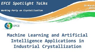 Machine learning and artificial intelligence applications in industrial crystallization [upl. by Winnifred]