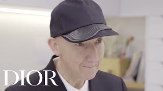 Dior Mens Summer 2019 Show  Interview with Stephen Jones [upl. by Anaihs419]