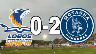 JORNADA 10 MOTAGUA 2 LOBOS 0 [upl. by Stefania]