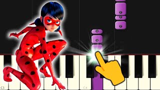 👆 Miraculous Ladybug Hawk Moth Theme Song PLAYED WITH ONE FINGER [upl. by Emili]