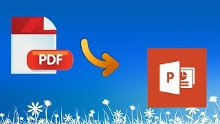 Convertir PDF a Powerpoint sin Programas fácil y rápido [upl. by Michon]