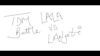 TDM MATCH LALA VS LANGOTI clutchgod960  FUN GAME [upl. by Proudfoot517]