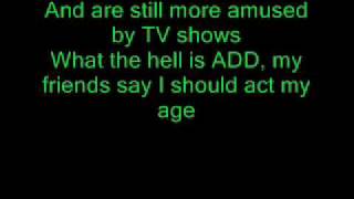 Blink 182 Whats my age again lyrics [upl. by Lombard158]