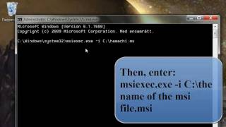 How to install msi files on windows 7 amp 8 [upl. by Tteraj963]