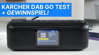 Günstiges DAB Radio mit Bluetooth Farbdisplay und TopKlang  Gewinnspiel Karcher DAB Go Test [upl. by Sherar]