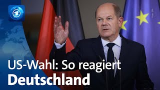 USWahl So reagiert Deutschland [upl. by Robins]