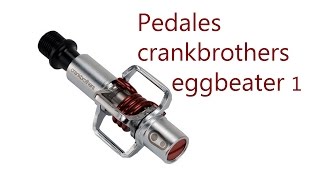 PEDALES automáticos MTB CRANK BROTHERS Eggbeater ✅ Minimalismo y funcionalidad [upl. by Brieta]