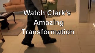 Parkinsons breakthrough walking aid Agilitas helps Clark overcome Parkinsons walking problems [upl. by Strohben]