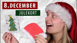 Lav selv JULEKORT  DIY  8 December [upl. by Zischke]