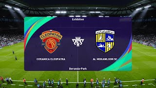 Ceramica Cleopatra vs AlMokawloon 22062023 Egypt Cup PES 2021 [upl. by Estrella999]