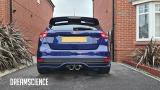 Ford Focus ST250 Dreamscience cat back exhaust system [upl. by Nanah712]