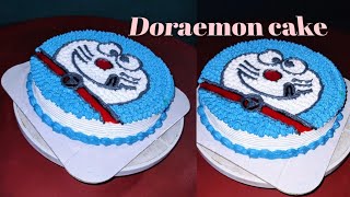 Easy Doraemon cake 😍।। Very easy doraemon cake ।। How To Make Doremon cake ।। Kids Birthday Cake ।। [upl. by Scribner]