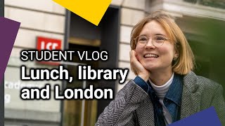 Day in the life  LSE Student Vlog [upl. by Lolanthe269]