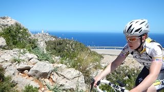 Mallorca Cycling Camp Video 15 Indoor turbo Trainer Workout 100 Minute Full HD Drift Camera [upl. by Giovanni]