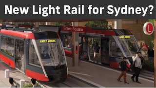 Parramatta Road to Green Square  New Light Rail for Sydney [upl. by Rebel]