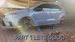 PART 1 OF BAGGING THE NARDO GREY POLO FROM CHAMPION CUSTOMS [upl. by Nivahb]