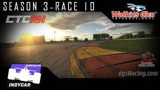 iRacing  SRL dgsracingcom Indycar Series at Watkins Glen Season 3 Week 10 [upl. by Saunder]