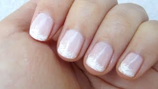 Feather French Manicure [upl. by Olmstead]