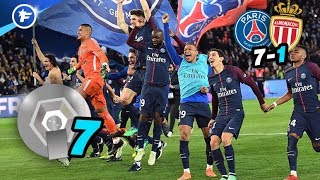 Le PSG atomise Monaco et décroche son 7e titre  Revue de presse [upl. by Hoban201]