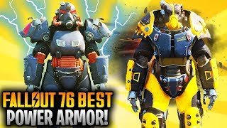 Fallout 76 Top 5 Best POWER ARMOR In The Game Best Power Armor Locations Guide [upl. by Lorrad]