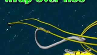 How to tie the Palomar Fishing knot Palomar Knot animation [upl. by Adnaluoy]