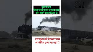 Indian Railway  कोयले के इंजन वाली ट्रेन shorts indianrailways ytshorts train [upl. by Maurilia826]