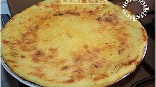 Harcha Pain Marocain au semouleMoroccan semolina Bread الحرشة [upl. by Nyladnohr110]