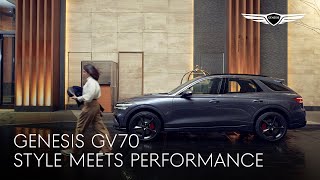 GV70  Style Meets Performance  제네시스 [upl. by Hermosa]