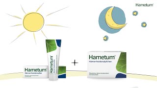 Hametum® Erklärvideo Wie kann man Hämorrhoidalleiden behandeln [upl. by Enautna]