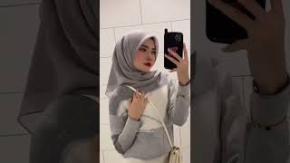 muka padu yg bawah pun padu dance hijab gabut [upl. by Llenyaj]