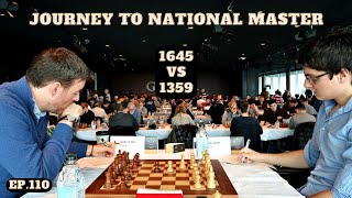 Chess Journey to National Master Game 110  Same Chaos 15 year Later [upl. by Leahcim]