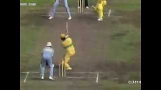 Allan Border 67 2nd WSC Final v India MCG 1986 [upl. by Thevenot]