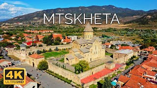 Mtskheta Georgia 🇬🇪  4K Drone Footage [upl. by Tarr45]