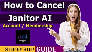 How To Cancel Janitor AI Account  How To Delete Janitor AI Account [upl. by Weingartner]