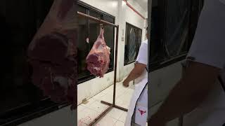 BEEF HIND QUARTER PART BREAKDOWN 🔪🥩🐮 [upl. by Aber599]