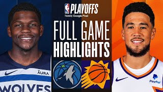 3 TIMBERWOLVES at 6 SUNS  FULL GAME 4 HIGHLIGHTS  April 28 2024 [upl. by Eanrahc]