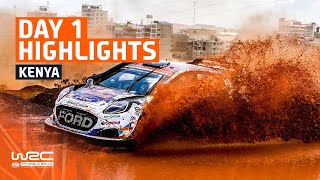 Day 1 Highlights  WRC Safari Rally Kenya 2024 [upl. by Atsev376]