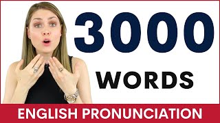 3000 WORDS  Practise British English Pronunciation of Common Vocabulary [upl. by Rudyard]