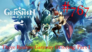 Genshin Impact Walkthrough Part 767  Three Realms Gateway Offering Part I No Commentary [upl. by Jolee]