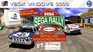 How to Apply Widescreen Patch Saturn ft CDMage amp HxD  Playing it on Windows 2000 [upl. by Ingvar]