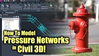 Getting Started Modeling Pressure Networks in Civil 3D [upl. by Gillett322]