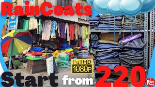 Wholesale Market of Raincoats  Raincoats amp Rainwear at low Price  Azad Market Delhi [upl. by Hoes]