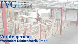 Versteigerung Warendorf Küchenfabrik GmbH I IVG [upl. by Nerak]