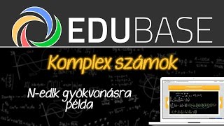 Komplex számok  nedik gyökvonásra példa [upl. by Zeus436]