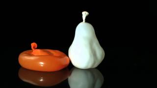 Slow Motion Water Balloons Free Falling [upl. by Enelime]